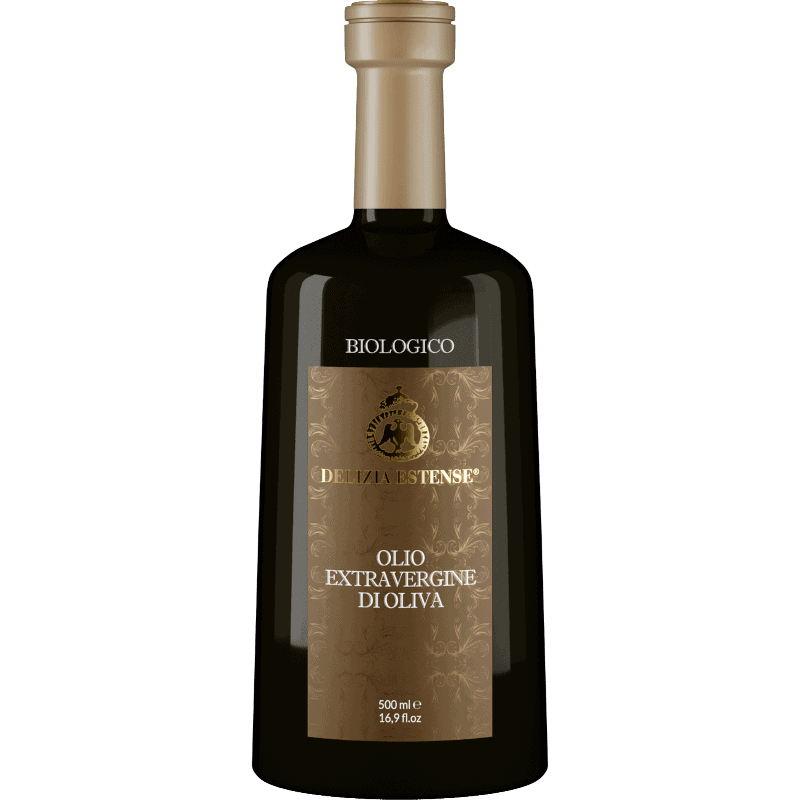 Bio-Olivenöl extra vergine von Delizia Estense.